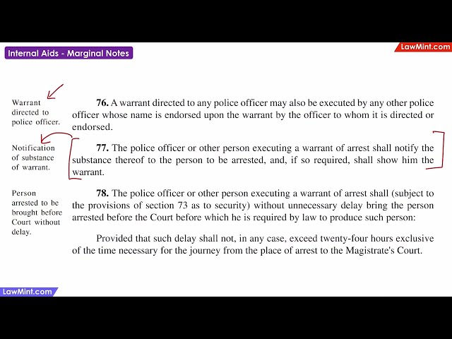 Marginal Notes Internal Aids Interpretation of Statutes LLB