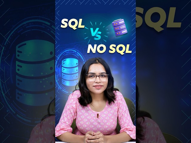 SQL vs NoSQL Explained in 60 Sec | Intellipaat #shorts