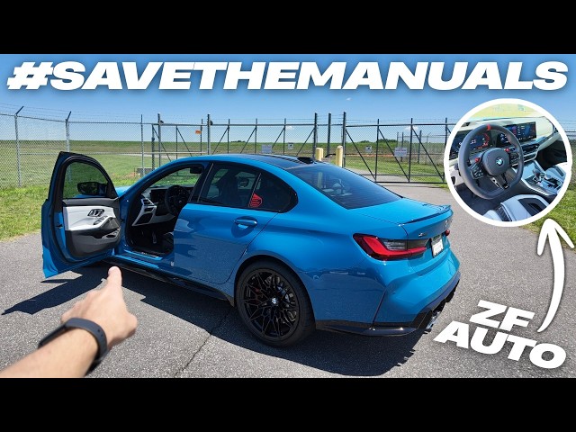 ¡BMW ofrece un M3 con transmisión manual! Pero aun así compré la versión automática..