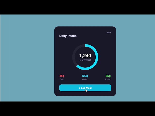 How To Create Health App With HTML & CSS