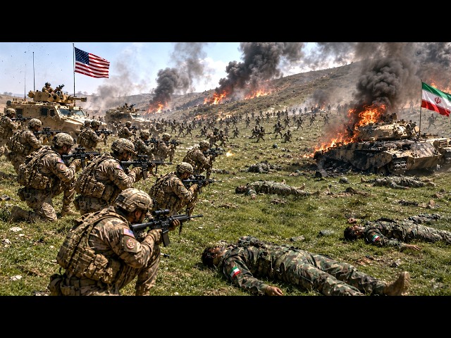 7 minutes ago! US army defeats Iranian infantry on the battlefield, look what happened! - Arma 3