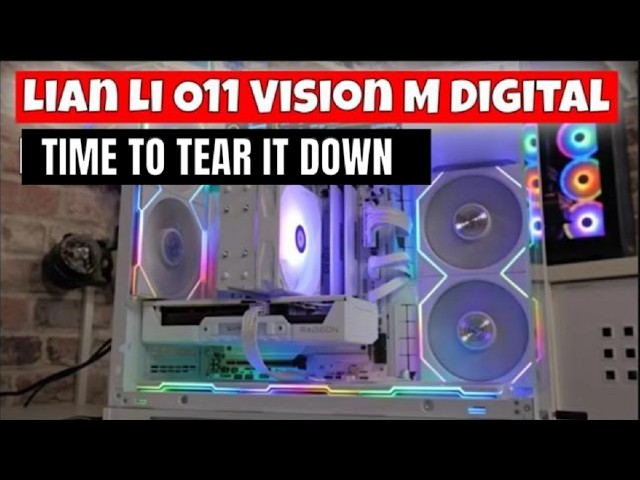 Lian Li O11 Vision M Build Teardown - Getting Ready To Move to ATX - Livestream