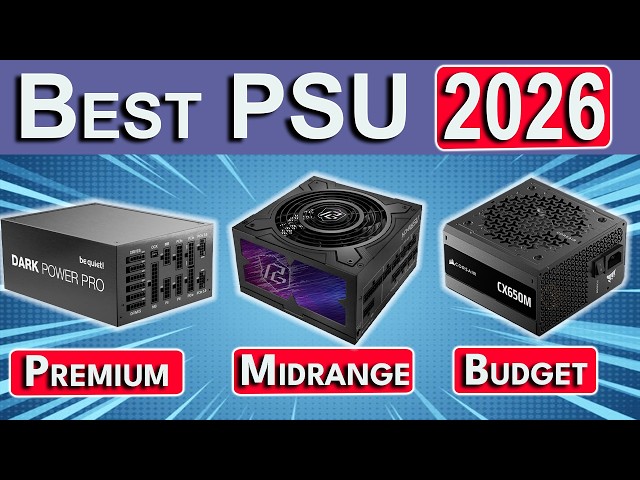 🛑STOP🛑 Buying BAD PSUs! Best Power Supply for PC 2026 | Best PSU 2026