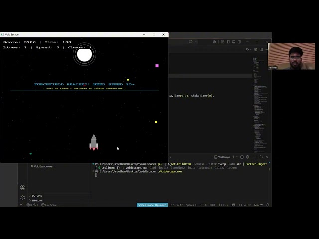 VoidEscape Game | Power Up | UTM PT2 Final Project