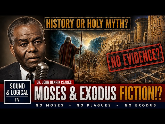 Dr. John Henrik Clarke: Moses and Exodus Are Fiction!? 😲 #deconstructingreligion #exodusmyth
