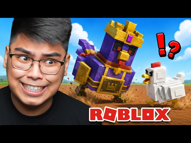 Playing GROW A CHICKEN FIGHTER for the first time