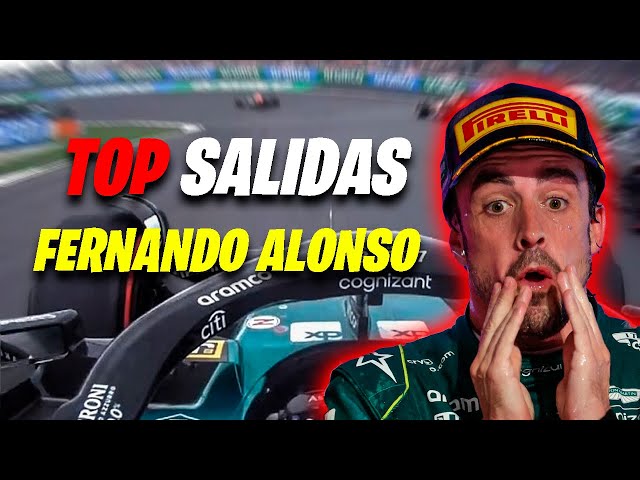 MEJORES SALIDAS  de FERNANDO ALONSO 💥|| Narración de ANTONIO LOBATO