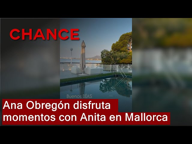 Ana Obregón makes the most of every minute with Anita at the family residence in Mallorca