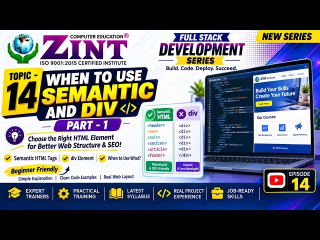 When to use Semantic and Div Part-1
