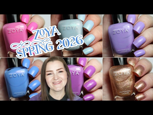 Zoya Spring 2026 Live Swatch Review