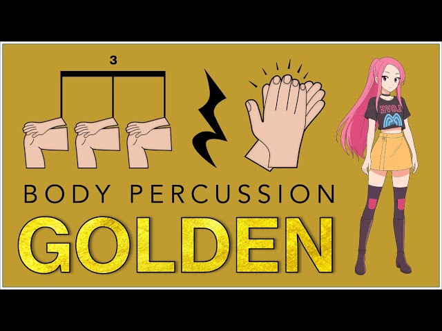 Easy Body Percussion Play-Along | Golden – K-pop Demon Hunters ✨