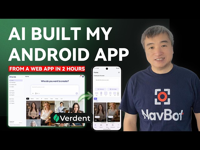 Convert Web App to Native Android App in 2 Hours (NO Code!) | Verdent AI Tutorial