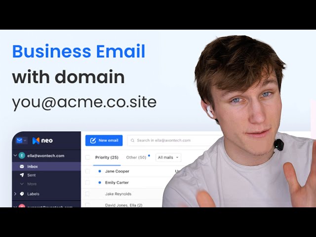 How to Create a Business Email with a Free Domain in 2026 | Neo Mail