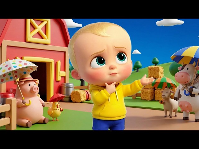 Rain, Rain, Go Away (Farm Version)|+Compilation | Songs for Kids | Lala Loops  Nursery Rhymes