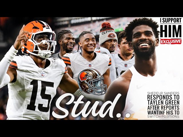 Shedeur Sanders RESPONDS To Taylen Green Reports Wanting His Position SWITCHED | Coach Prime