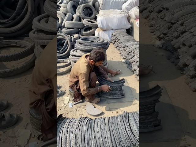 How to Old Tyres Recycle ? | Business Idea #recycle #shorts #youtubeshorts