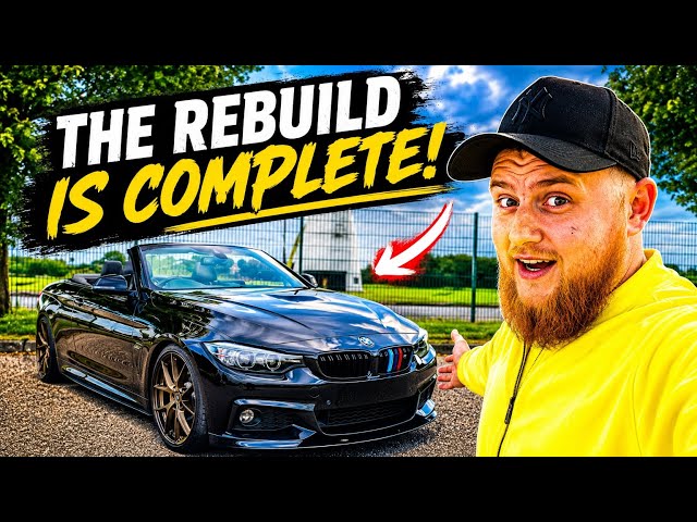 WE REBUILT MY MATE’S WRITTEN-OFF BMW… HERE’S THE RESULT!