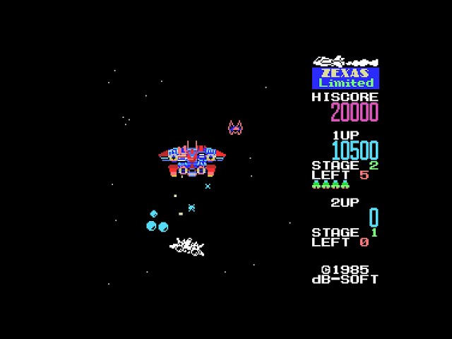 MSX Game: Zexas Limited (1985 dB-Soft)
