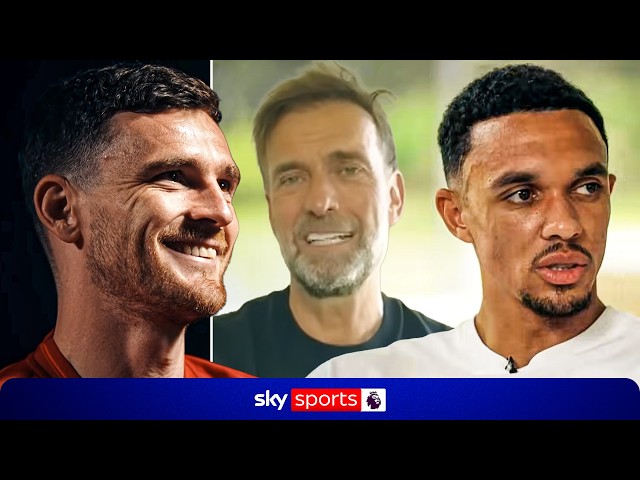 Andy Robertson's emotional response to LEGENDS praising his Liverpool career