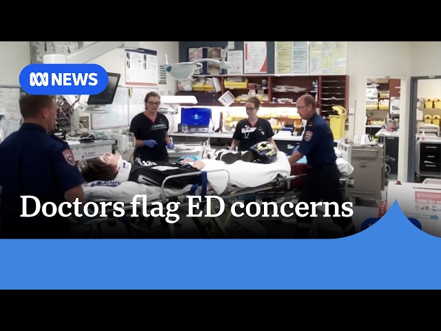 Regional emergency departments are overcrowded and risking patient safety, doctors say | ABC NEWS