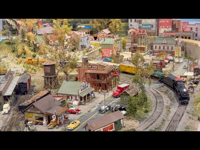 Jeff DeVido's Private HO Scale Model Train Layout