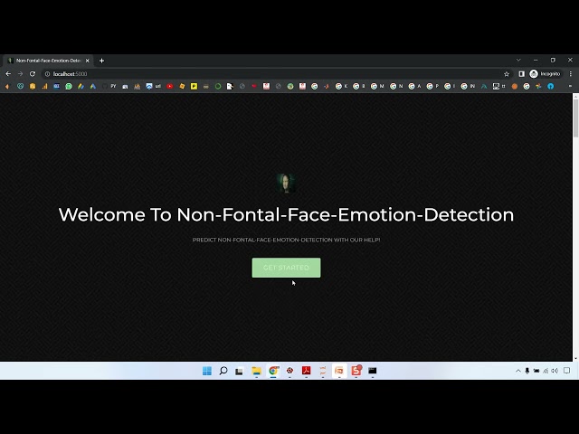 Non Frontal Face Emotion Detection in Python Projects