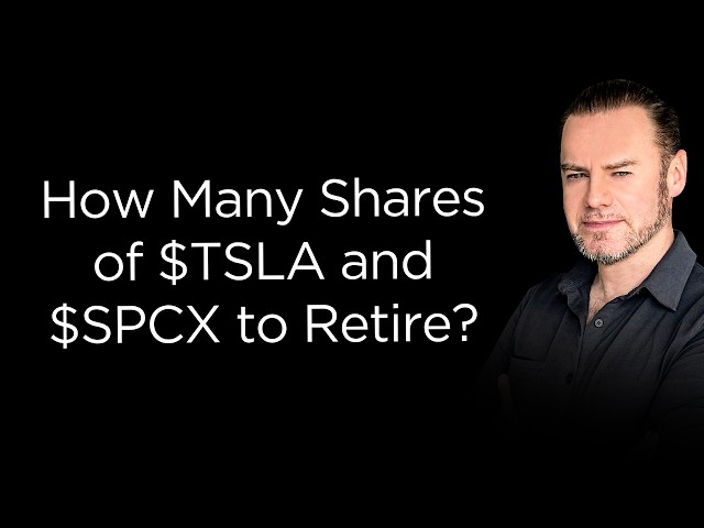 How to Retire on SpaceX and Tesla: The Exact Math Breakdown