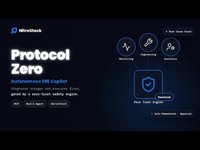 This AI Doesn't Just Alert You, It Fixes Your Outage | Build With NitroStack