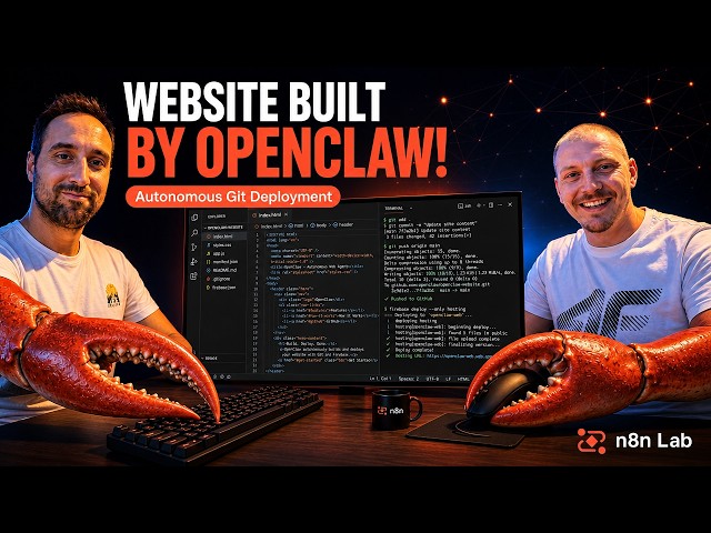 How we built a Our Own Website With OpenClaw Agent