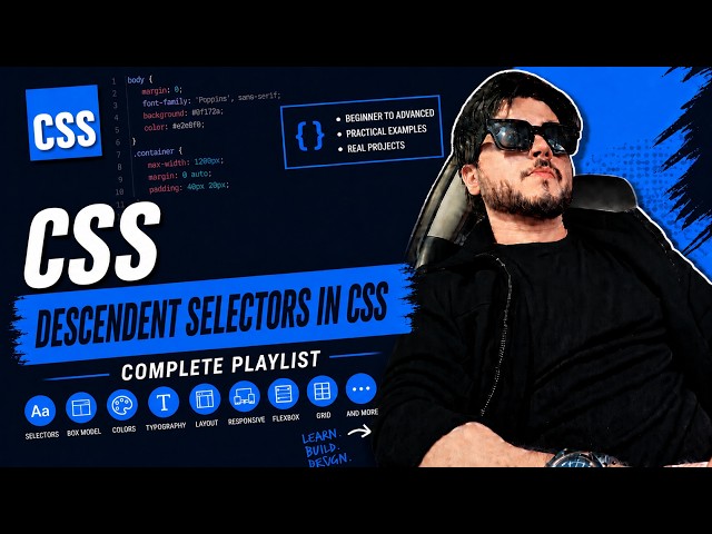Descendent Selectors Tutorial in Hindi