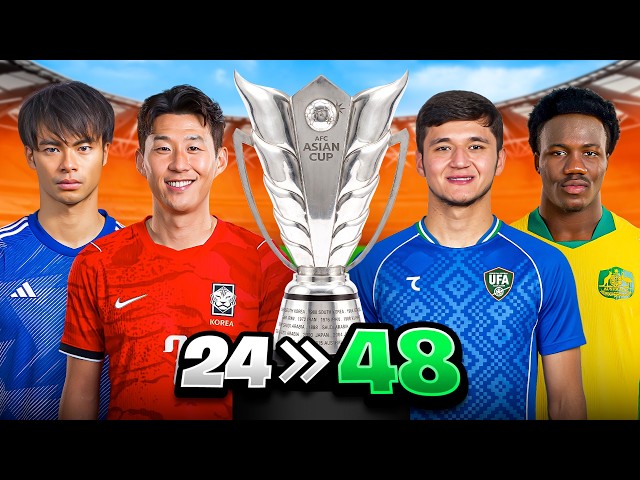 I Hosted the Asian Cup..But on Steroids (48 Nations)