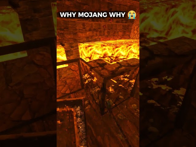 why mojang why😭 #shorts #minecraft #gaming