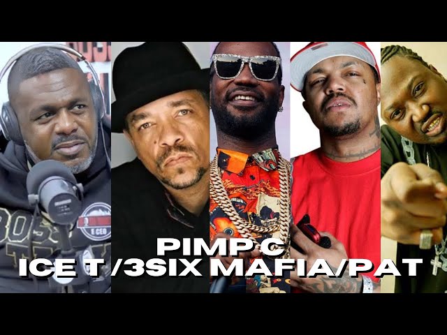 Pimp C Work w/ Project Pat, Turning Down Ice T Law and Order Three Six Mafia | BossTalk 101 (Part 3)