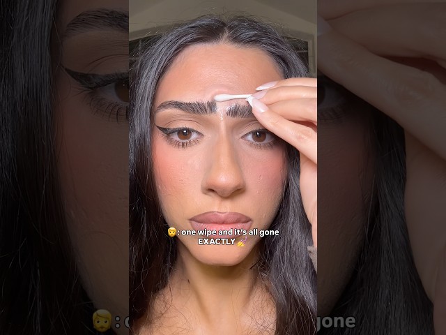 Makeup melted