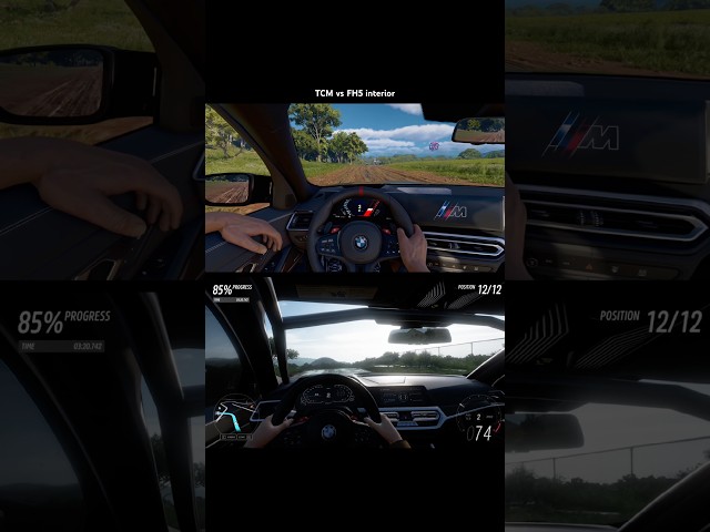 The Crew Motorfest VS FH5 #shorts #youtubeshorts #thecrewmotorfest #forzahorizon5 #tcm #fh5 #bmw