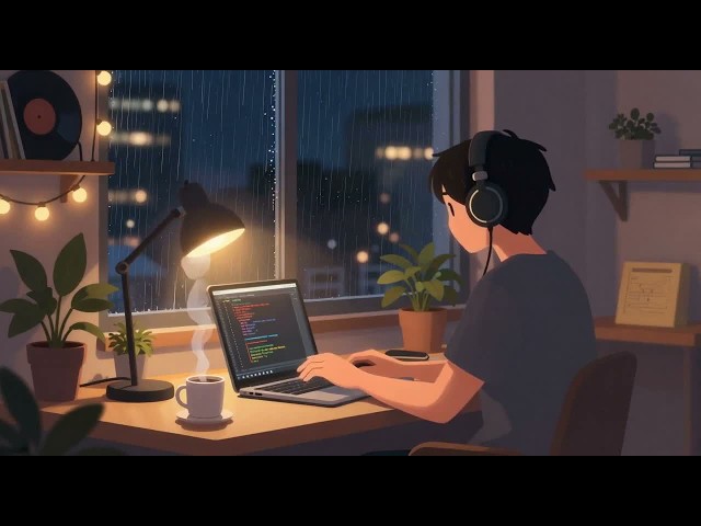 Late Night Blues for Coding — smooth instrumental blues to focus and write code