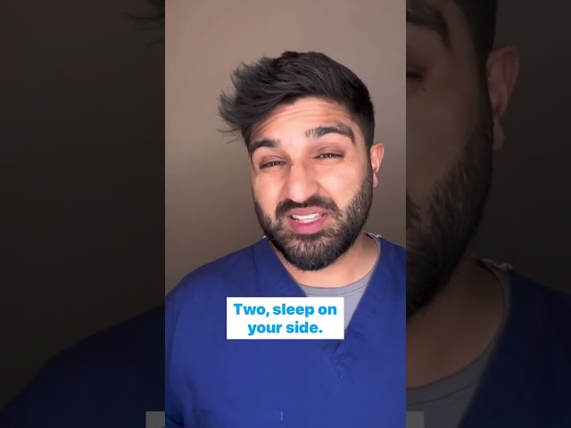 Tips to help you stop snoring | @doctorsooj NHS #shorts