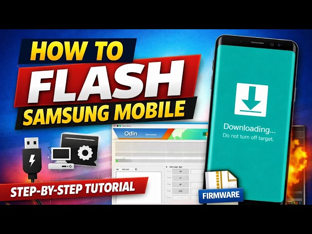 How to Flash Samsung Mobile | Step-by-Step Samsung Flashing Tutorial for Beginners