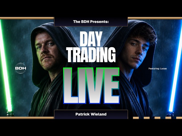 LIVE DayTrading Mentorship With PW and LUCAS!