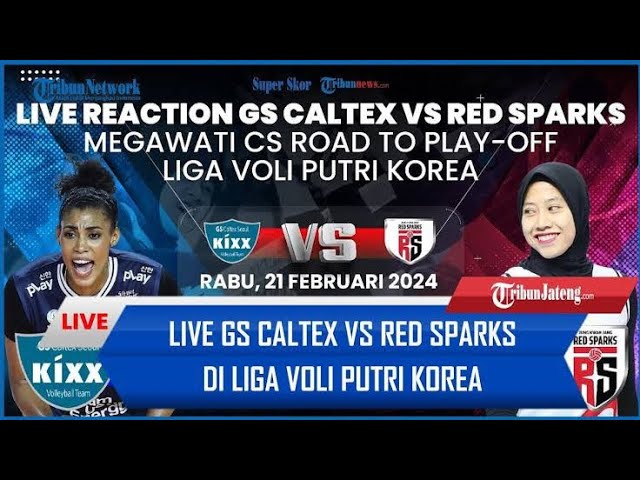 FULL MATCH !!!!!!  REDSPARKS VS GS CALTEX ROUND 6 KOVO 2024 #redspark#megawati#mega#volleyball