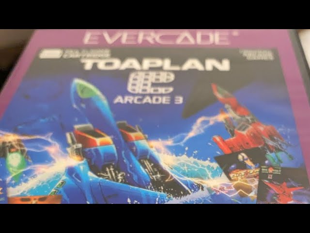 Toaplan Arcade 3 testing all games with Tate mode Evercade Vs