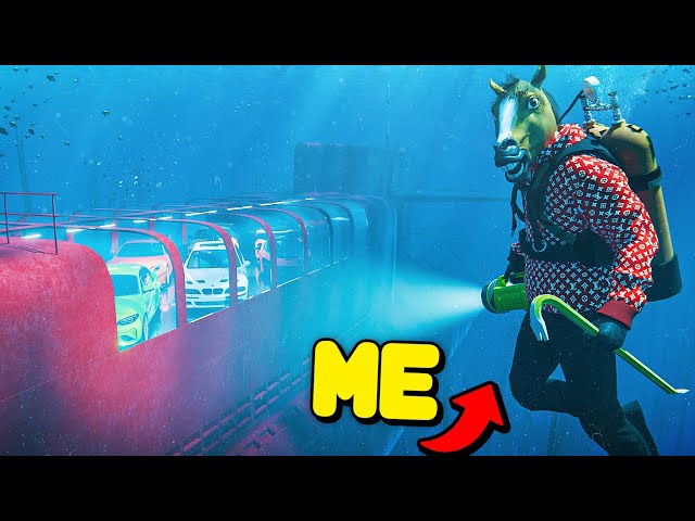 Using A Submarine To Sell Stolen Cars