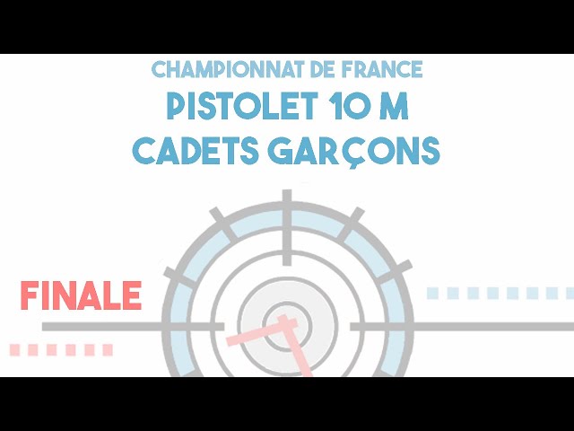 Finale Pistolet 10 m Cadets garçons - CdF 10/18m 2026