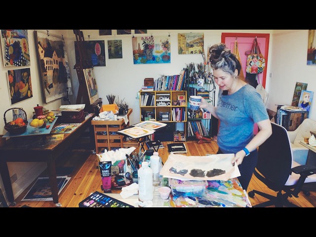 Making Art While Healing - A Week In An Artist's Life