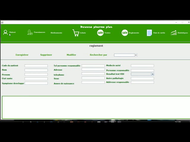 Java Swing design menu first part