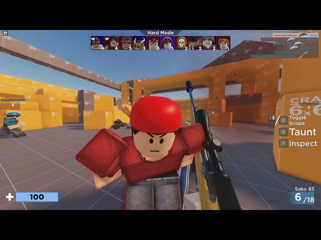 Roblox Arsenal Gameplay 4K HDR