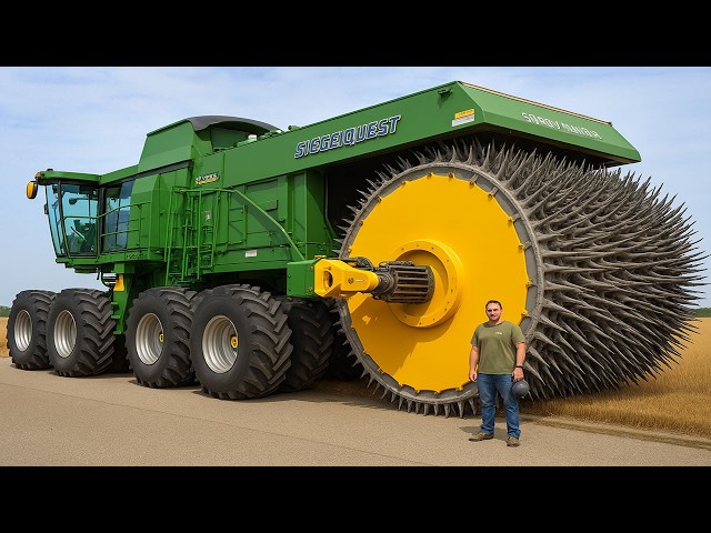 I watched this video 1000 times! This farm machinery will put millions of farmers out of work!