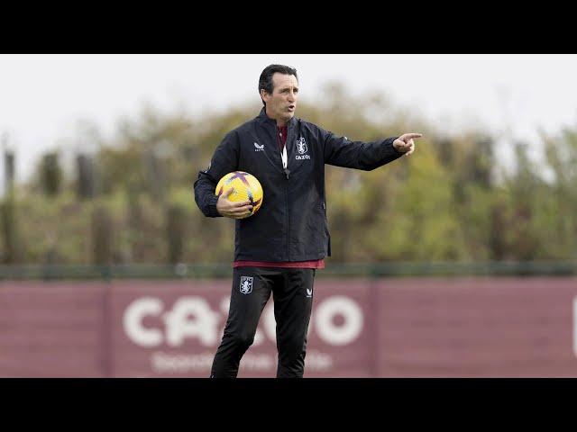 UNAI EMERY | First training session at Bodymoor Heath