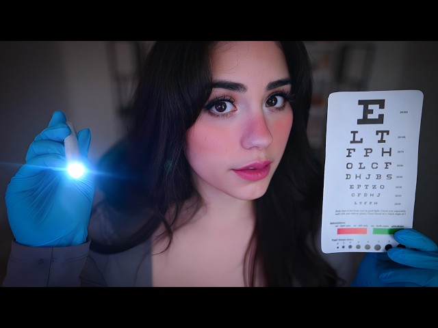 3 hours of the most detailed ASMR doctor exams (ear, eye & cranial nerve exams)