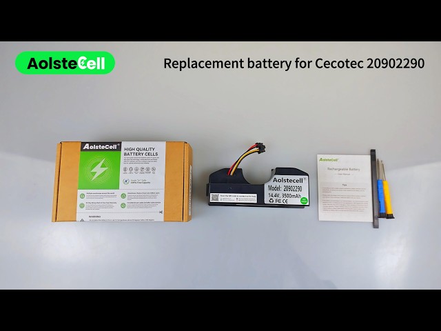Replacement battery for Cecotec 20902290 , CONGA 1890 14.4V 3500mAh 4 Cells